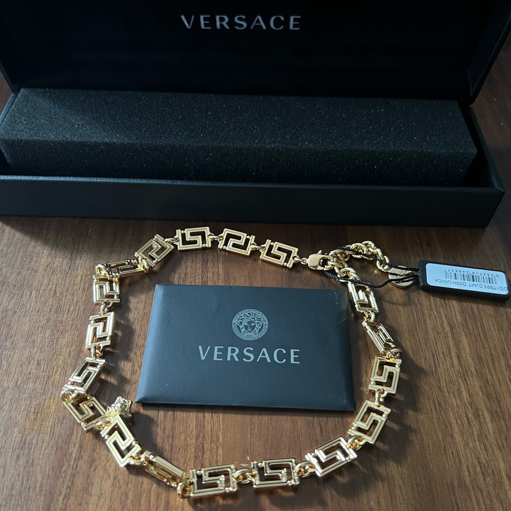 Versace Greca Necklace